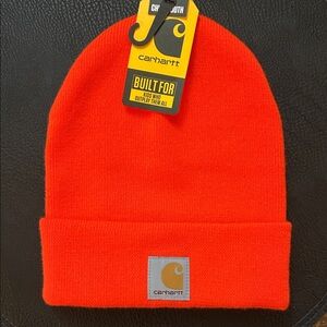 Carhartt Bold Orange Knit Hat